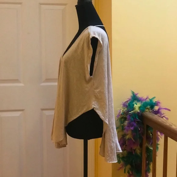 We The Free Tan Short Sleeve Tee Essential - Picture 5 of 8